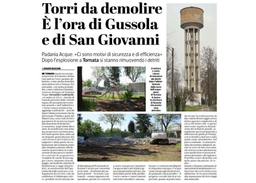 Sindaco Gussola Stefano Belli Franzini