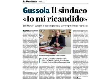 Sindaco Gussola Stefano Belli Franzini