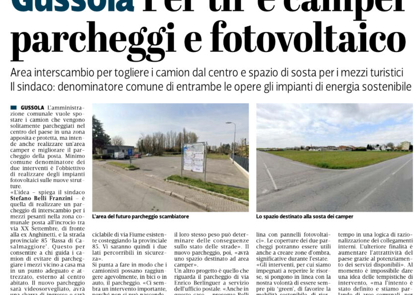 Sindaco Gussola Stefano Belli Franzini