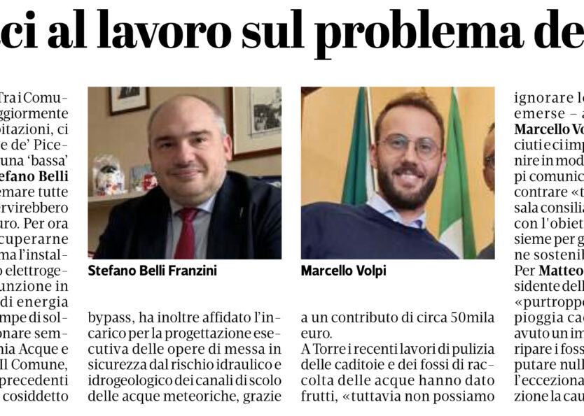 Sindaco Gussola Stefano Belli Franzini