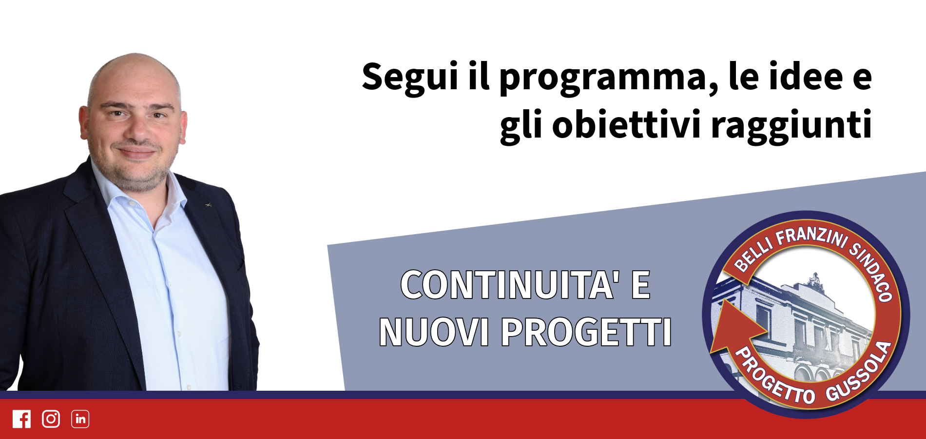 Sindaco Gussola Stefano Belli Franzini